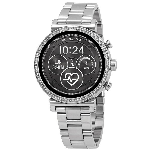 Gen 4 Sofie Silver-Tone Touchscreen Smartwatch MKT5061
