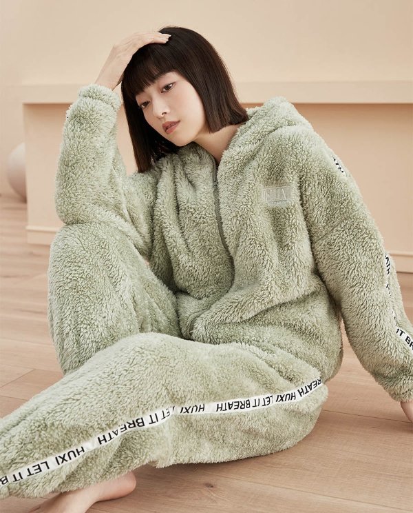 Soft Velvet Pajama Set