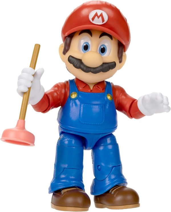 The Super Mario Bros 5'' 马里奥可动玩偶