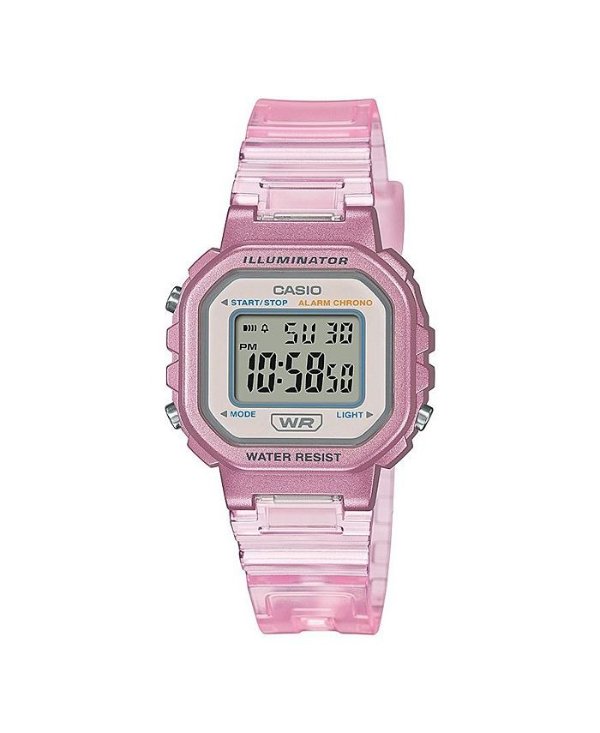 Women's Digital Pink Jelly Resin Watch 30.4mm, LA20WHS-4A