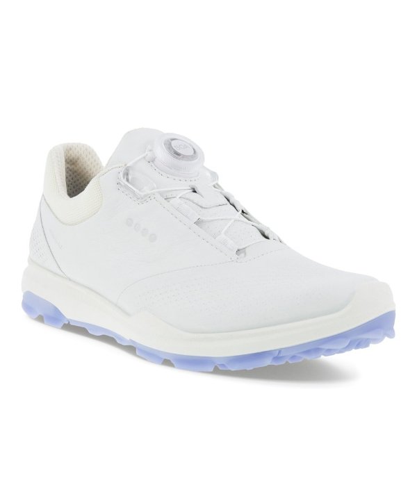 White Biom Hybrid 3 BOA Leather Golf Shoe - Women