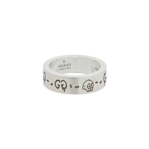GucciGhost Silver Ring