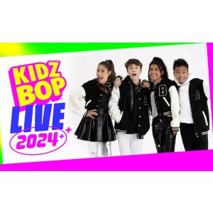 KIDZ BOP LIVE 2024 on July 14 at 4 p.m.