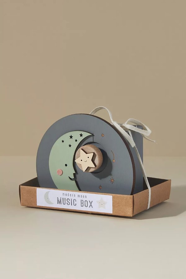 Over The Moon Music Box