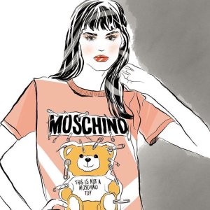 T-shirt Sale @ Moschino