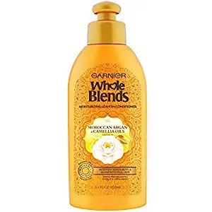 Whole Blends Moroccan Argan & Camellia Oils Moisturizing Leave-in Conditioner for Dull Hair, 5.1 Fl Oz, 1 Count (Packaging May Vary)