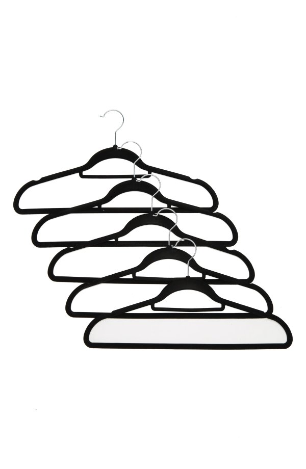 Velvet Hangers With Accessory Bar - 30-Pack