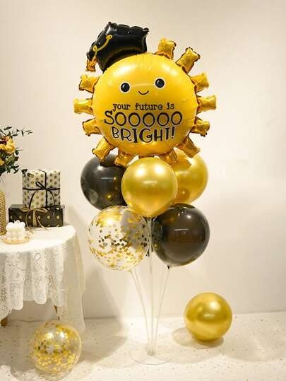 9pcs Graduation Party Balloon Set