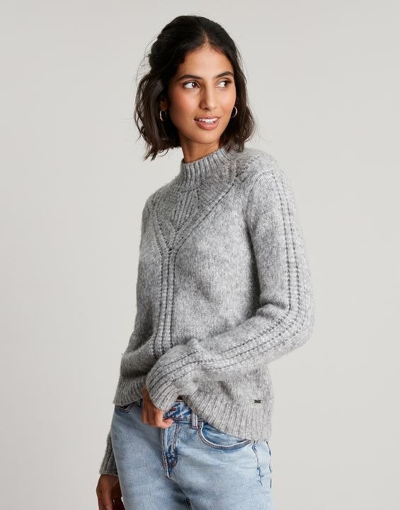 Isabella Chunky Pointelle Sweater