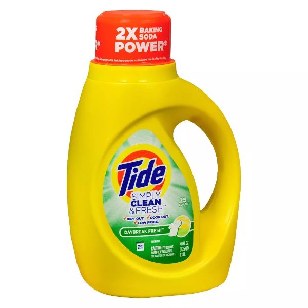 Tide Simply Clean & Fresh Liquid Laundry Detergent Daybreak Fresh
