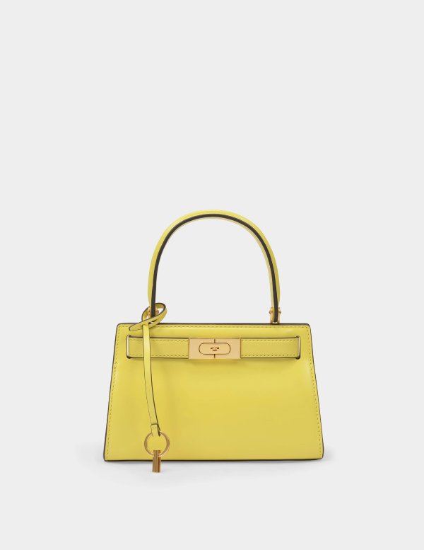 Lee Radziwill Petite Bag in Yellow Leather