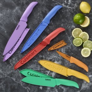 Cuisinart 彩色不锈钢刀具12件套