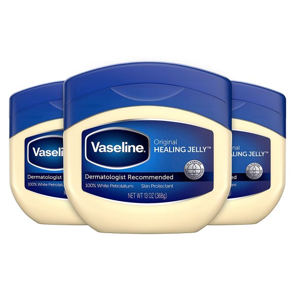 Vaseline 保湿霜经典款3瓶装热卖 家中常备