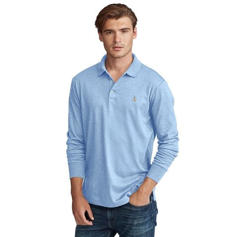 Polo Ralph LaurenMen s Classic-Fit Long Sleeve Soft Cotton Polo
