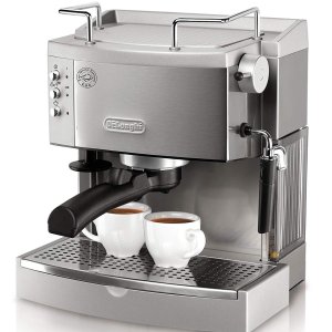 DeLonghi EC702 15-Bar-Pump Espresso Maker, Stainless