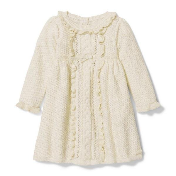 Baby Shimmer Sweater Dress