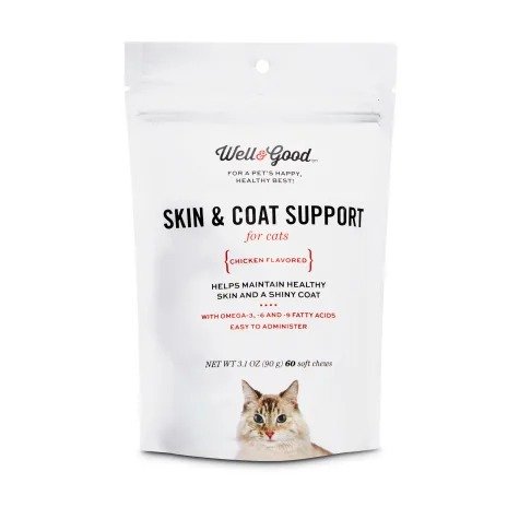 Skin & Coat Support Cat Chews, 3.1 oz. | Petco