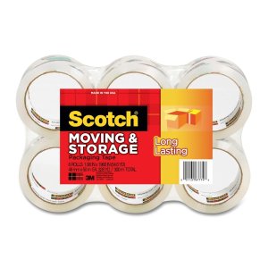 Scotch Long Lasting Moving & Storage 打包胶带6卷