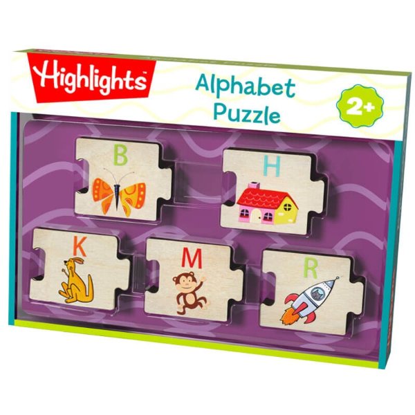 Wooden Alphabet Puzzle | Highlights for Children