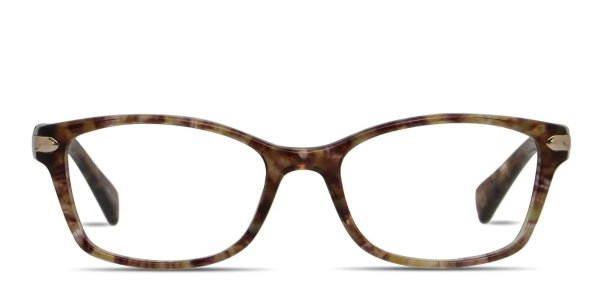 HC6065 Brown w/Pattern Prescription eyeglasses