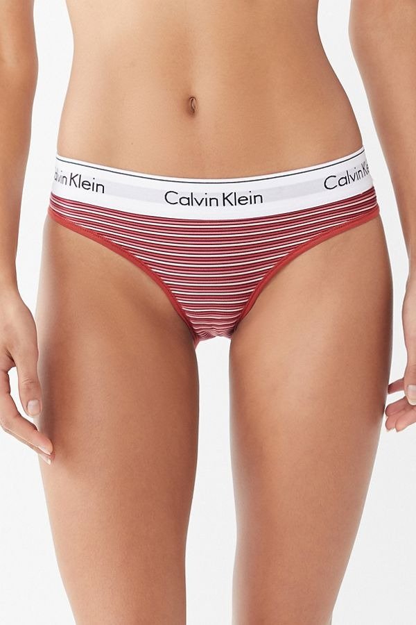 Calvin Klein UO Exclusive Modern Cotton Striped Tanga