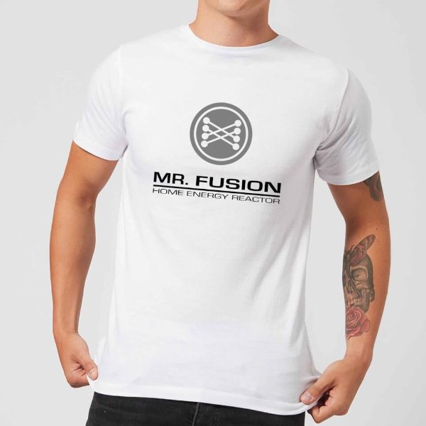 Mr Fusion T-Shirt - White