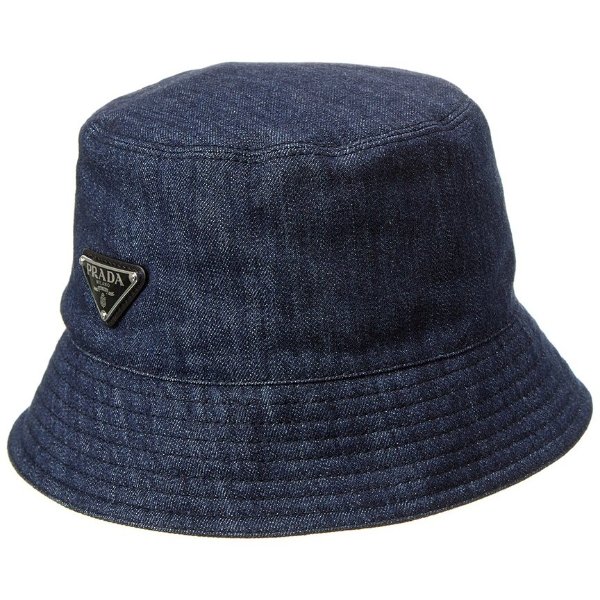 Logo Denim Bucket Hat