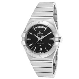 OMEGA Constellation Chronometer Black Dial Stainless Steel Men's Watch