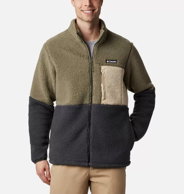 Men's Mountainside™ Heavyweight Sherpa Fleece Jacket | Columbia Sportswear