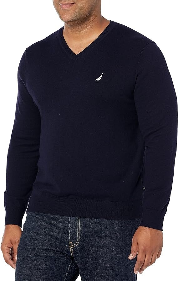 Men's Classic Fit Navtech Soft V-Neck Sweater