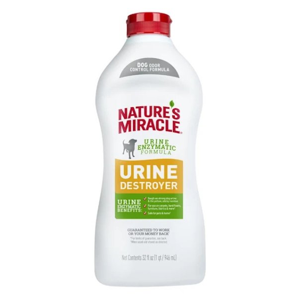 Nature's Miracle New Odor Control Formula Urine Destroyer for Dogs, 32 fl. oz. | Petco