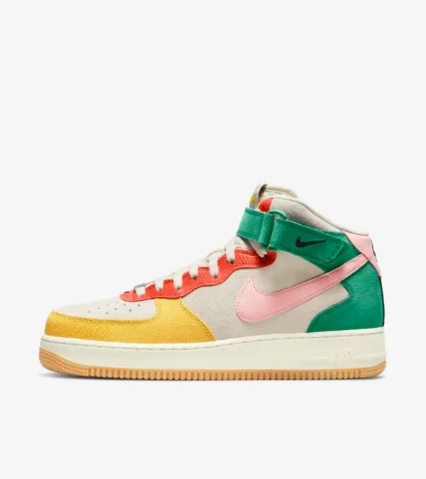 Air Force 1 Mid 'Vivid Sulfur and Rush Orange' (DR0158-100) Release Date. Nike SNKRS