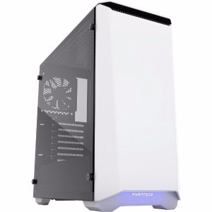 Phanteks Eclipse P400S Silent Edition Black/Red Tempered Glass ATX Mid Tower Case