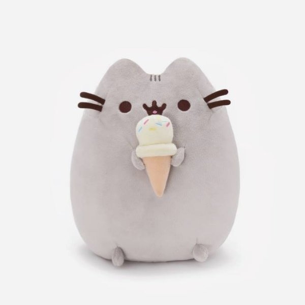 胖吉猫吃冰激凌