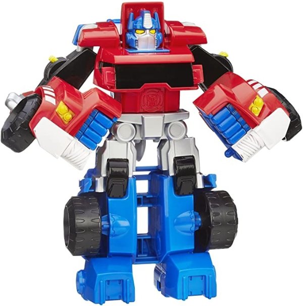 Playskool Heroes Transformers Rescue Bots Optimus Prime Action Figure, Ages 3-7 (Amazon Exclusive)
