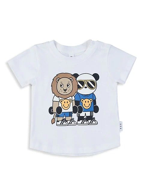 Baby's & Little Boy's Be Happy Gym Buddies T-Shirt