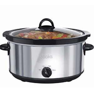 Cooks 6-qt. Stainless Steel Slow Cooker