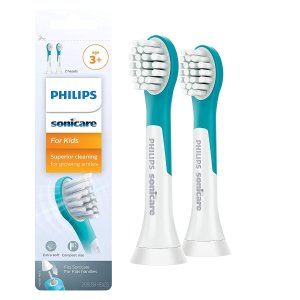Philips Sonicare for Kids 3+ Genuine Replacement Toothbrush Heads