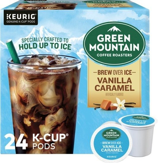 - Brew Over Ice Vanilla Caramel K-Cup Pods 24ct