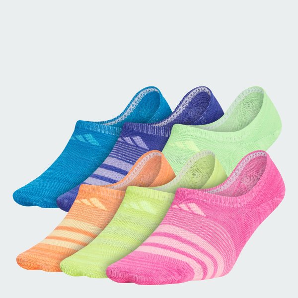 adidas Superlite Super-No-Show Socks 6 Pairs Kids'