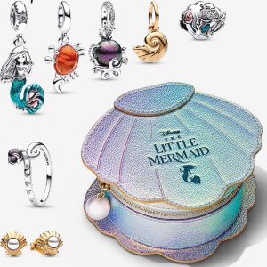 From $70PANDORA Jewelry Disney's The Little Mermaid Full Collection Set