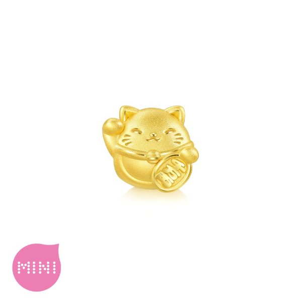 Charme 'Blessings & Culture' 999 Gold Lucky Cat Charm | Chow Sang Sang Jewellery eShop