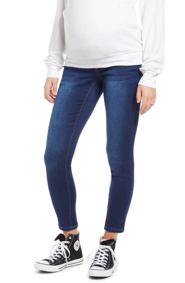 Butter Ankle Skinny Maternity Jeans