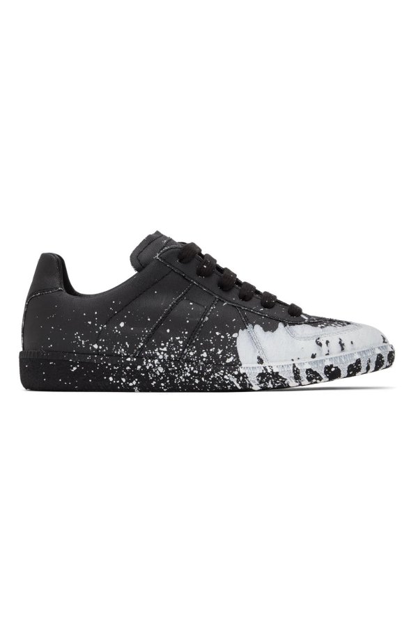 Black & White Replica Sneakers