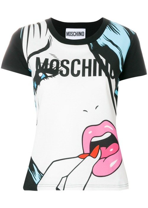 #moschinoeyes Cotton T-shirt