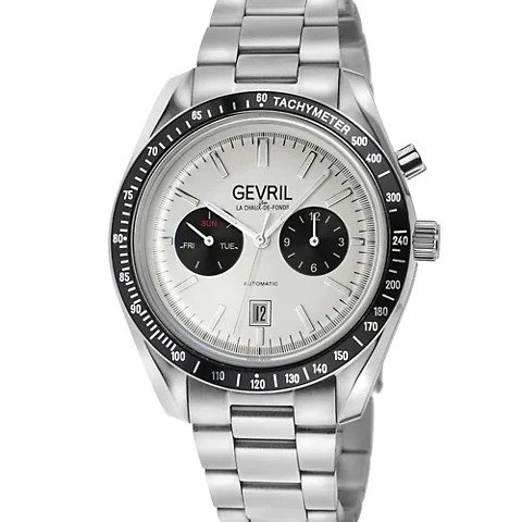 Lenox 44MM Stainless Steel Swiss Automatic Bracelet Watch