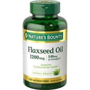 Flaxseed Oil Softgels 1200mg, 125CT