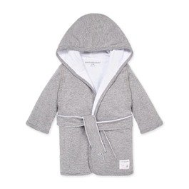 Organic Cotton Knit Terry Hooded Robe