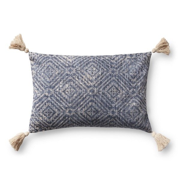 Felicity Lumbar Pillow - Blue