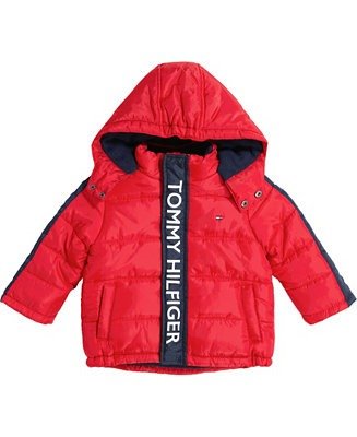 Baby Boys Graphic Puffer Jacket